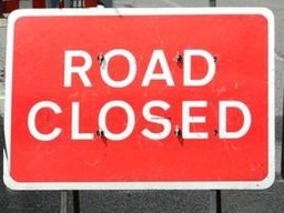 Road Closed Sign